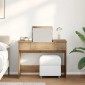 vidaXL Καλλυντικού Τραπέζι Artisan Oak 100 x 45 x 76 εκ.