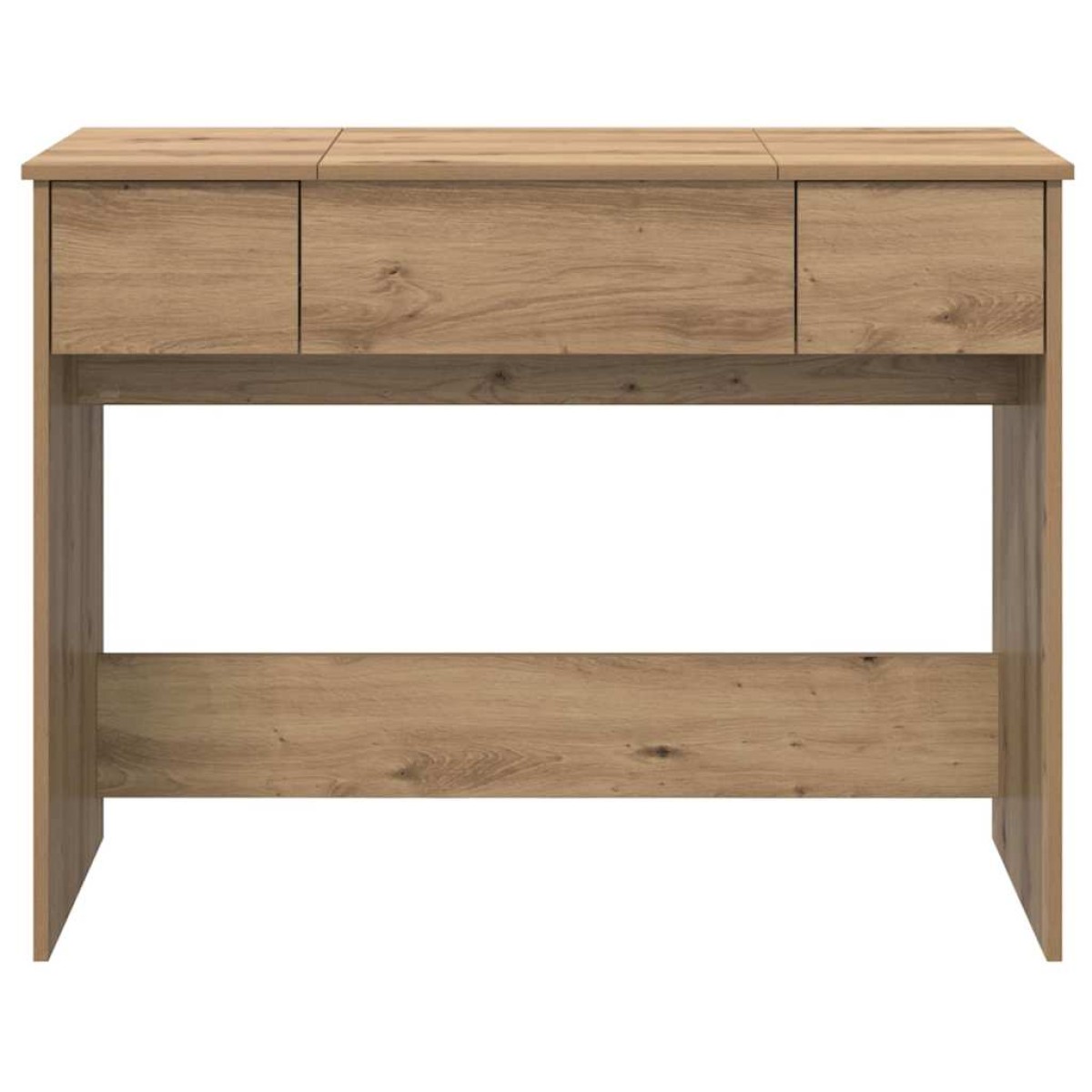 vidaXL Καλλυντικού Τραπέζι Artisan Oak 100 x 45 x 76 εκ.