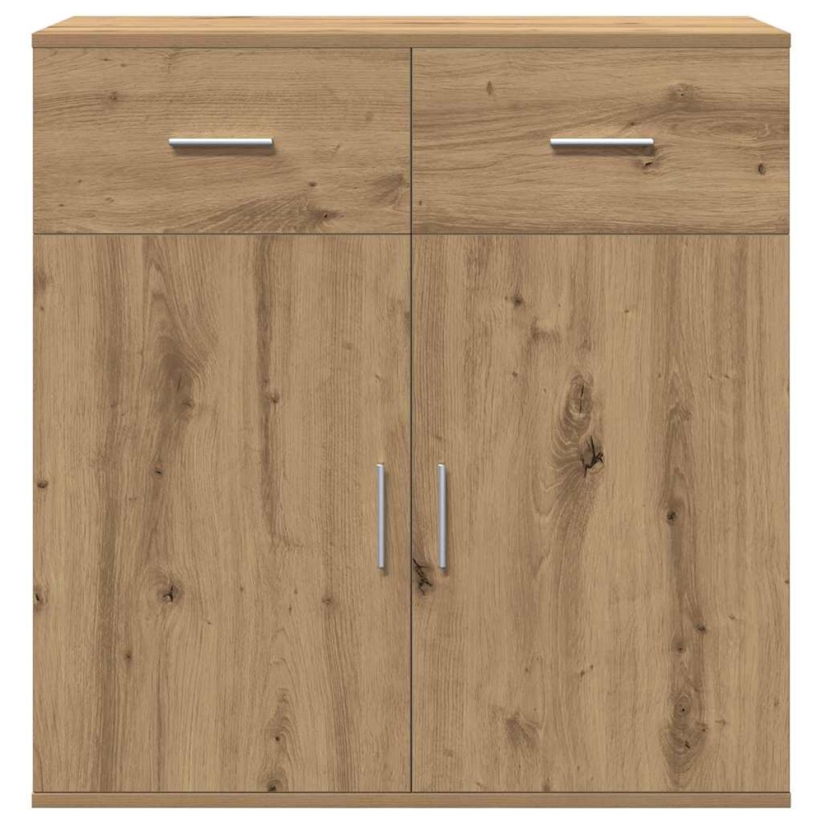 vidaXL Πλαϊνό γραφείο Artisan Oak 78 x 38 x 80 εκ Επεξεργασμένο Ξύλο
