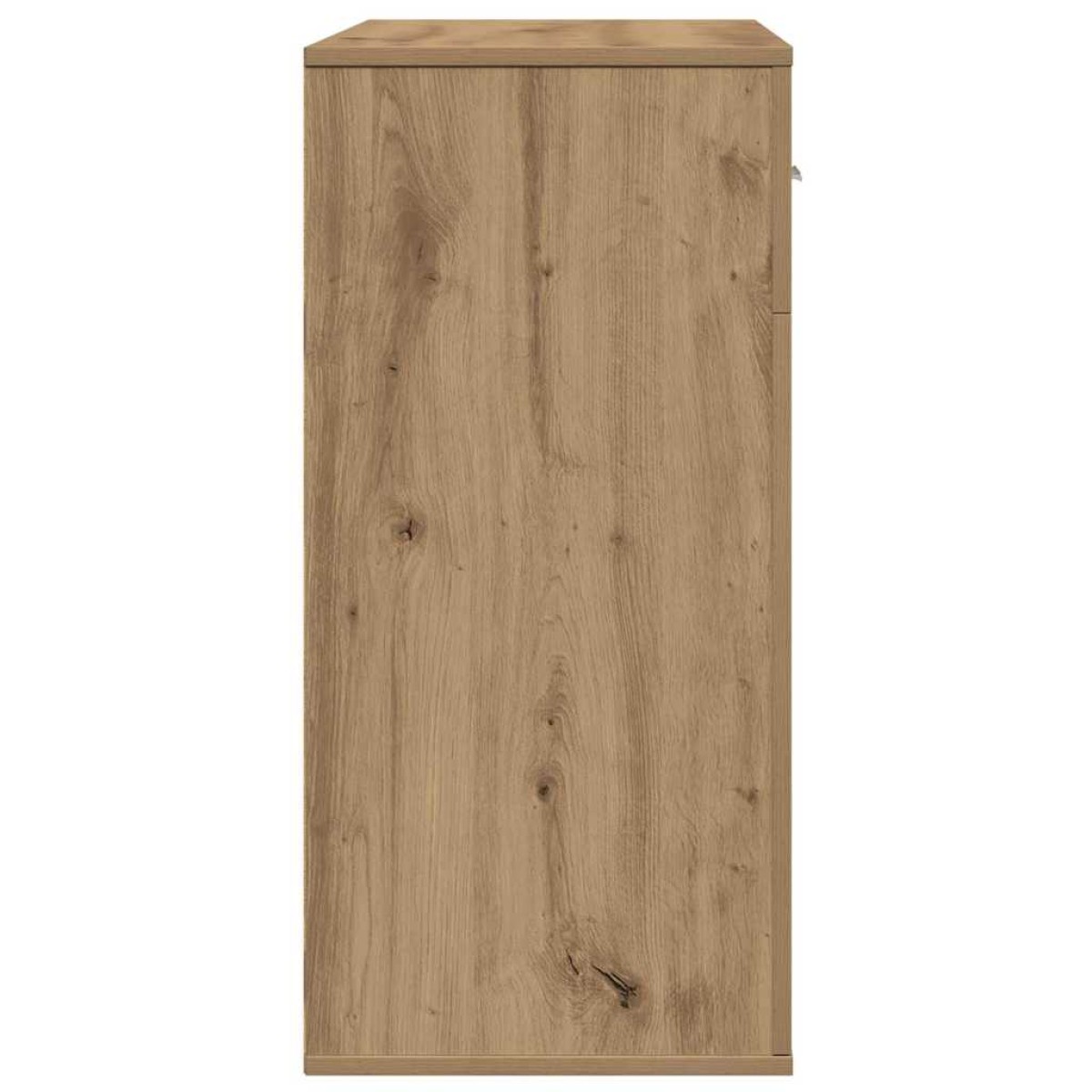 vidaXL Πλαϊνό γραφείο Artisan Oak 78 x 38 x 80 εκ Επεξεργασμένο Ξύλο