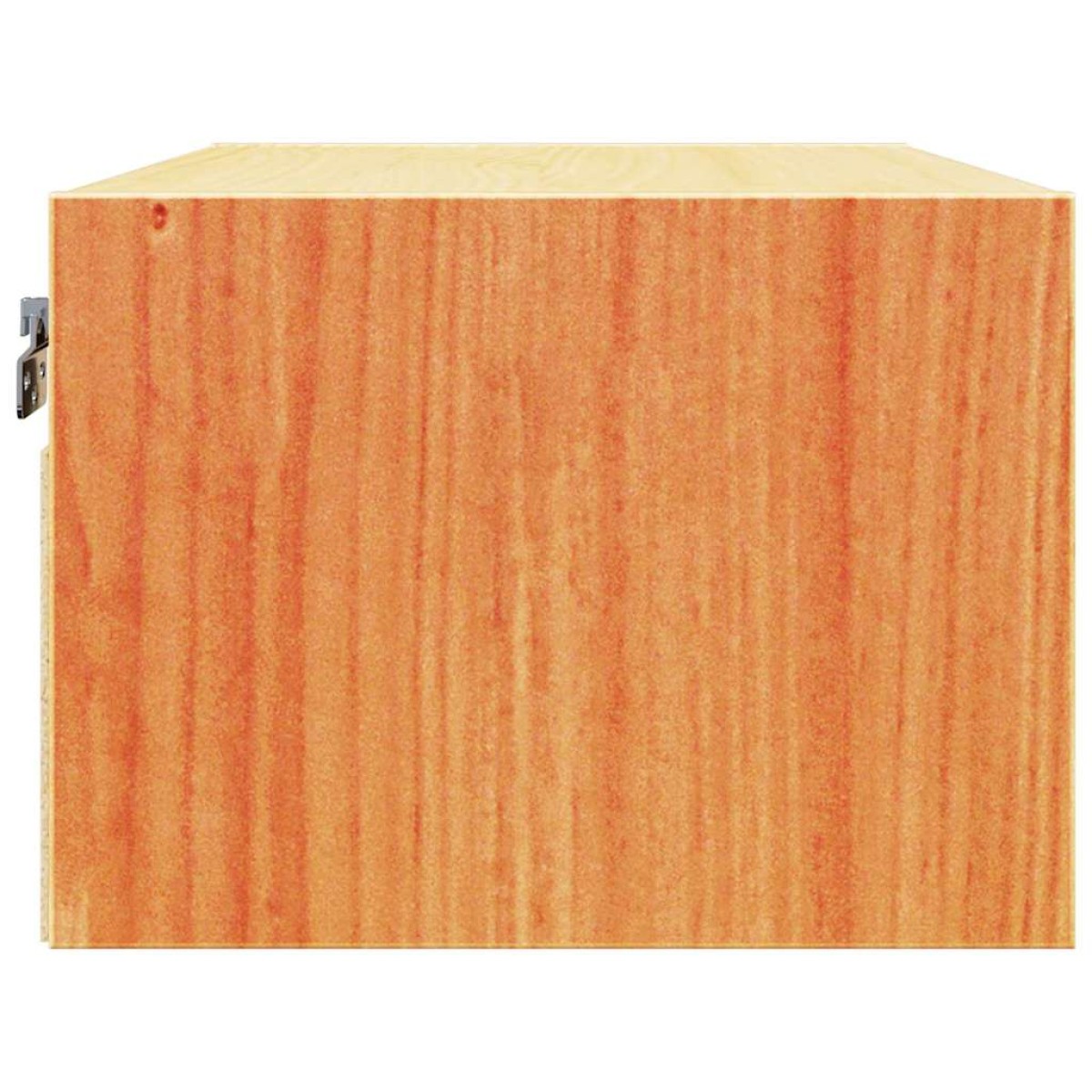 vidaXL Κομοδίνο Κερωτό καφέ 50 x 32,5 x 24 εκ Μασίφ ξύλο πεύκου