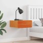 vidaXL Κομοδίνο 2 τμχ. Κερωτό καφέ 39 x 34 x 16,5 εκ.