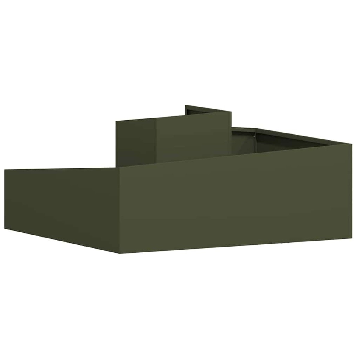 vidaXL Γλάστρα Κήπου Ελιά Πράσινη 100 x 100 x 50 cm