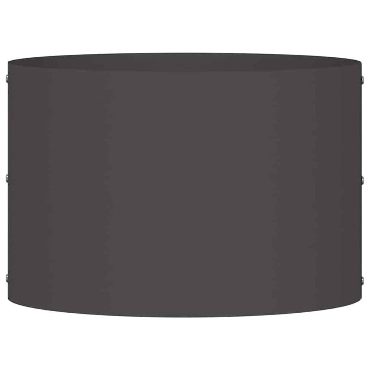 vidaXL Δακτύλιος γλάστρας 5 τμχ. Μαύρο 30 x 30 x 20 cm