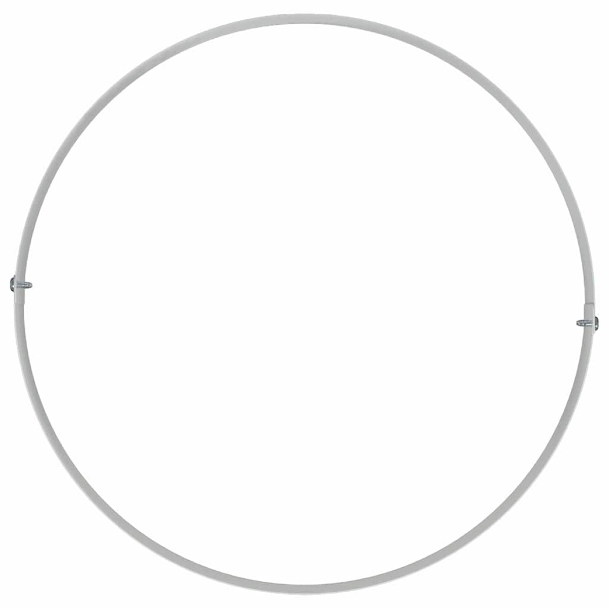 vidaXL Δακτύλιος γλάστρας 5 τμχ. Λευκό 30 x 30 x 20 cm