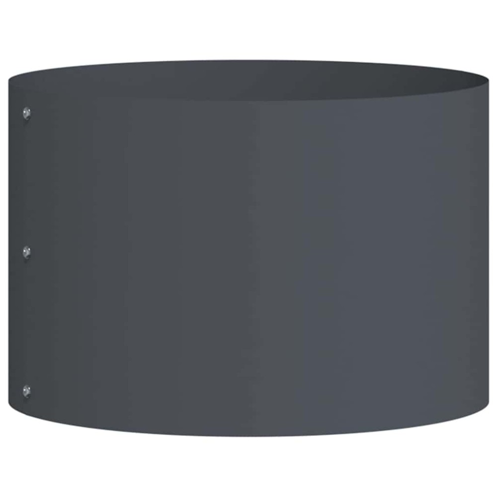 vidaXL Δακτύλιος γλάστρας Ανθρακί 30 x 30 x 20 cm