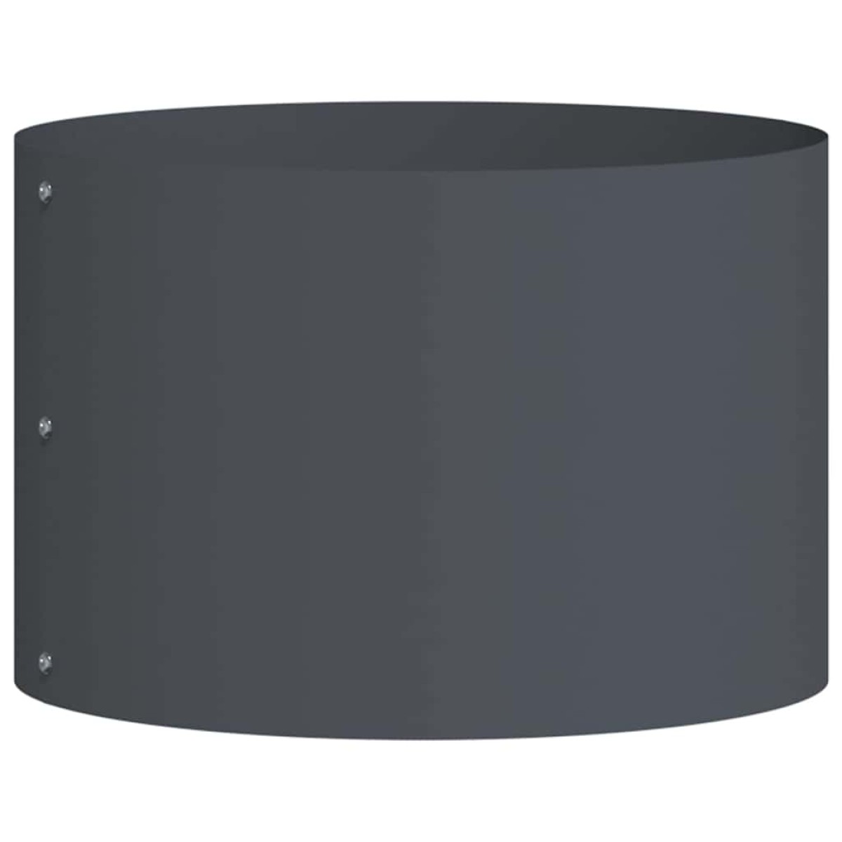 vidaXL Δακτύλιος γλάστρας Ανθρακί 30 x 30 x 20 cm