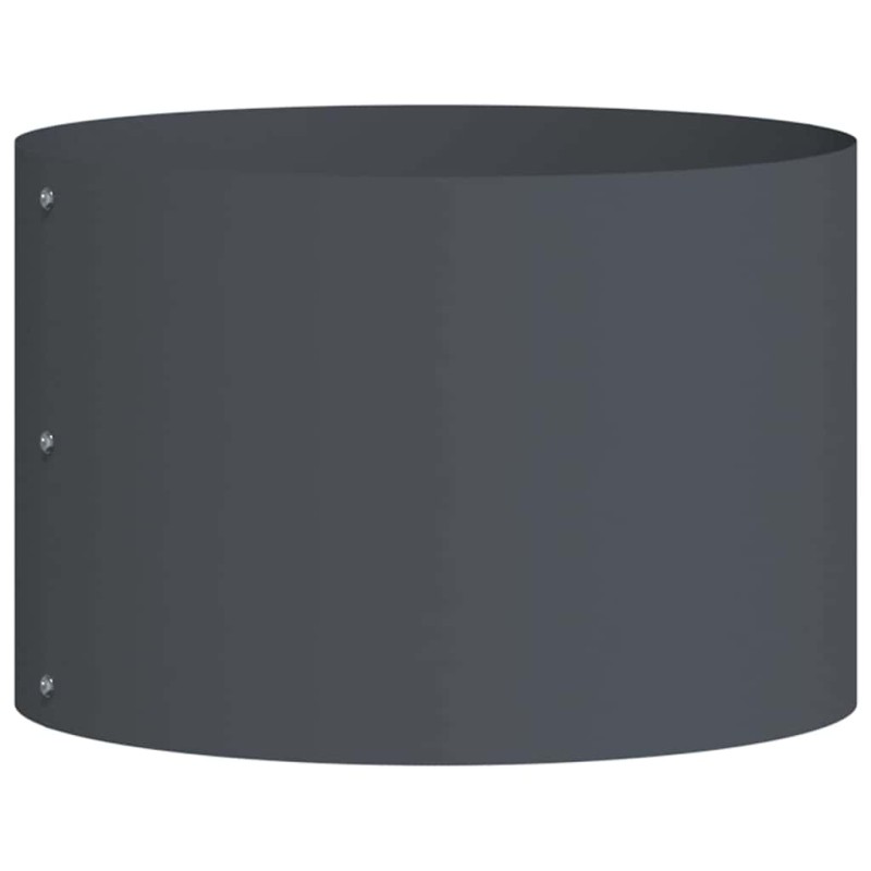 vidaXL Δακτύλιος γλάστρας Ανθρακί 30 x 30 x 20 cm