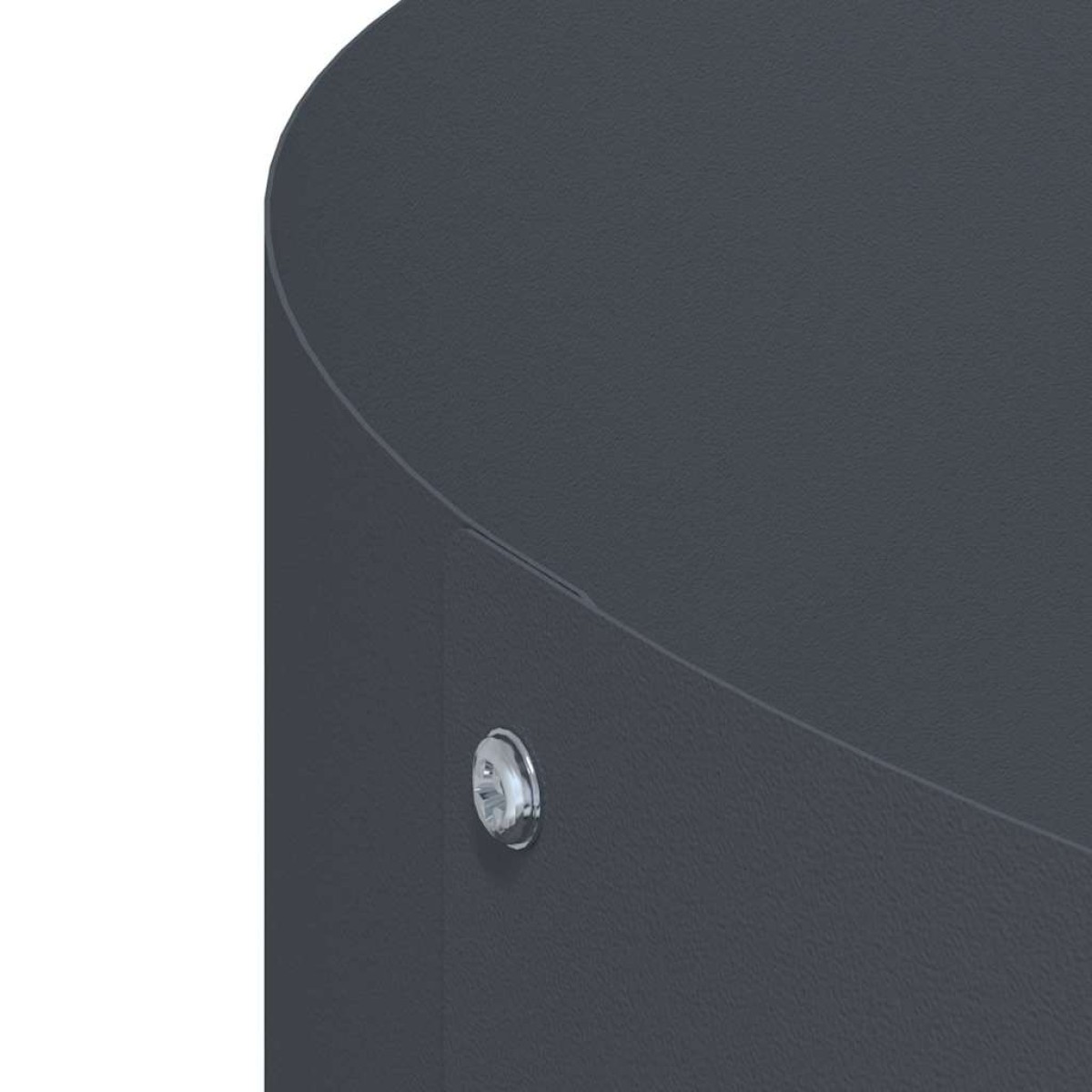 vidaXL Δακτύλιος γλάστρας Ανθρακί 30 x 30 x 20 cm