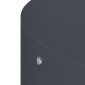 vidaXL Δακτύλιος γλάστρας Ανθρακί 30 x 30 x 20 cm
