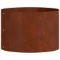 vidaXL Δακτύλιος γλάστρας Σκ rusty 30 x 30 x 20 cm