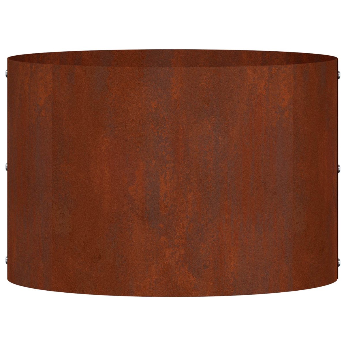 vidaXL Δακτύλιος γλάστρας Σκ rusty 30 x 30 x 20 cm