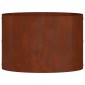 vidaXL Δακτύλιος γλάστρας 5 τμχ. Σκ rusty 30 x 30 x 20 cm