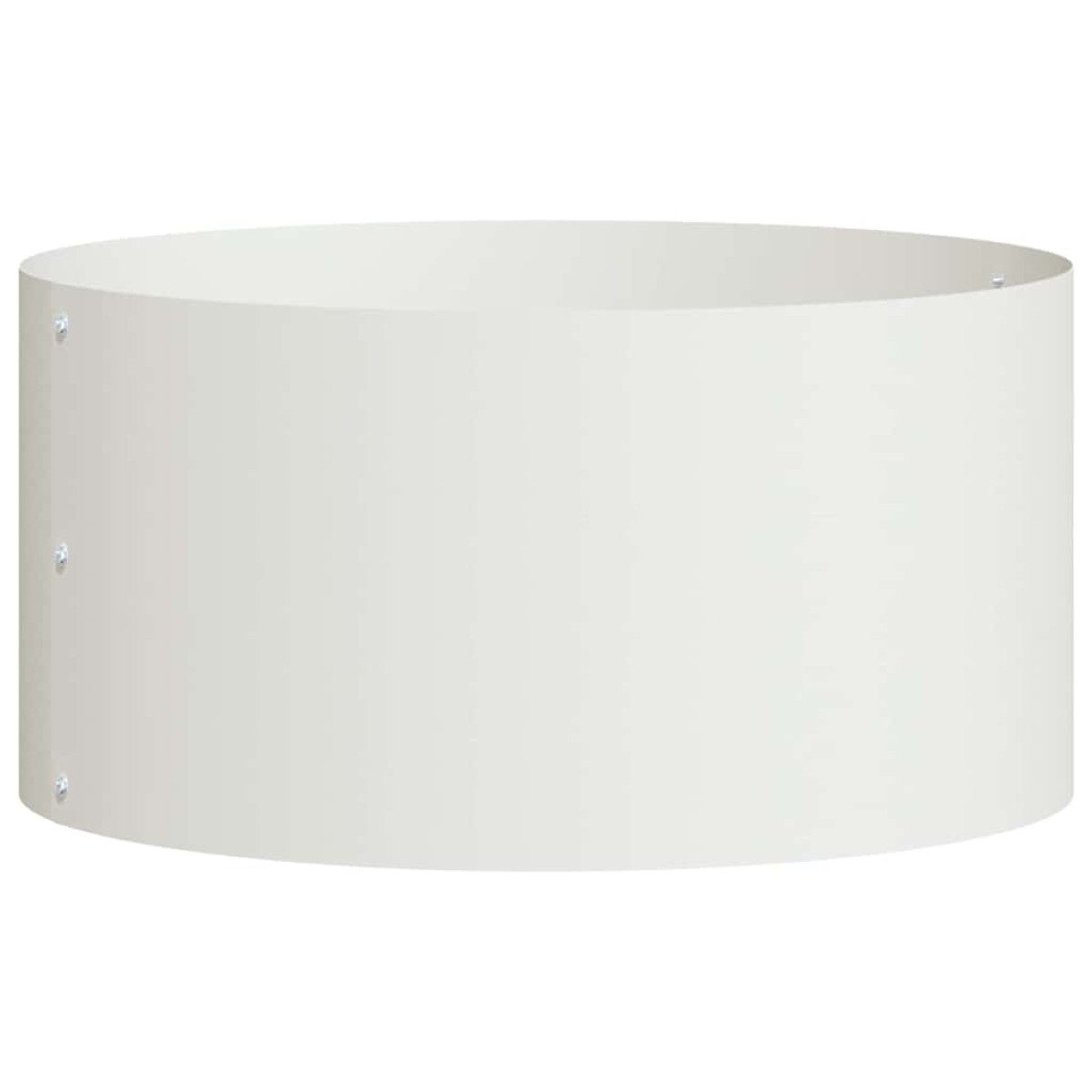 vidaXL Δακτύλιος γλάστρας 5 τμχ. Λευκό 40 x 40 x 20 cm