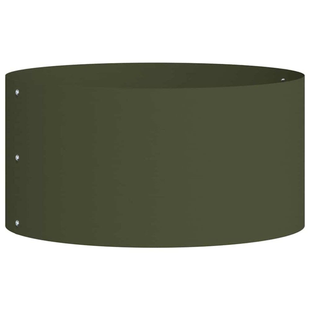 vidaXL Δακτύλιος γλάστρας Ελιά Πράσινη 40 x 40 x 20 cm