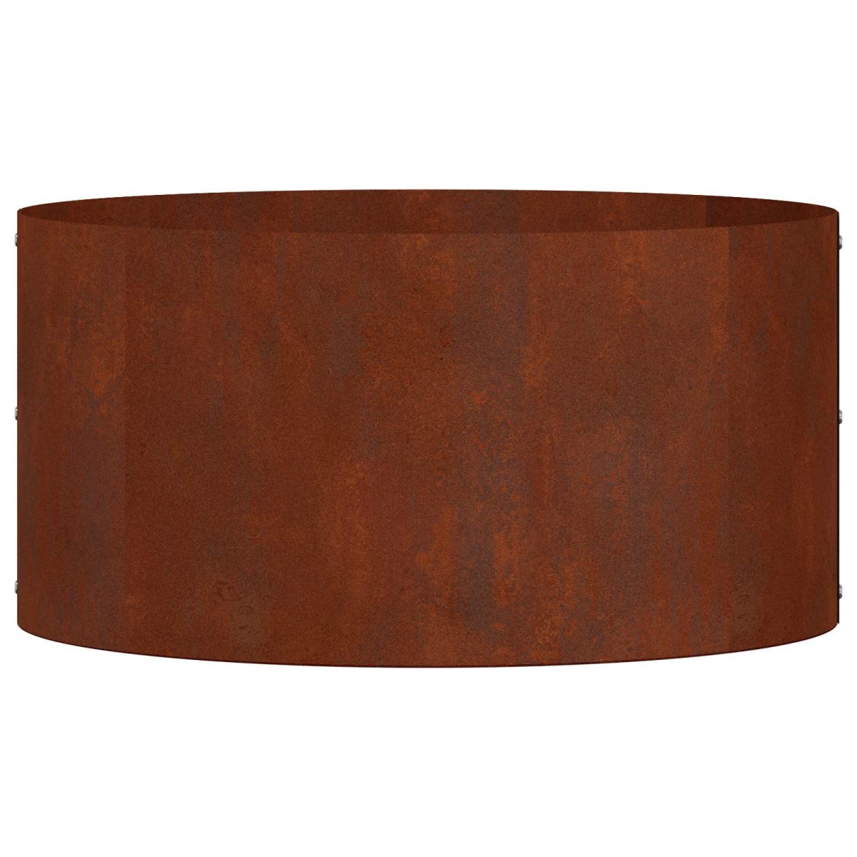 vidaXL Δακτύλιος γλάστρας Σκ rusty 40 x 40 x 20 cm