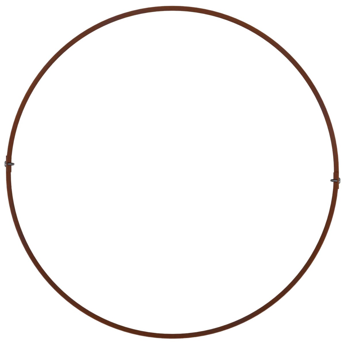 vidaXL Δακτύλιος γλάστρας Σκ rusty 40 x 40 x 20 cm