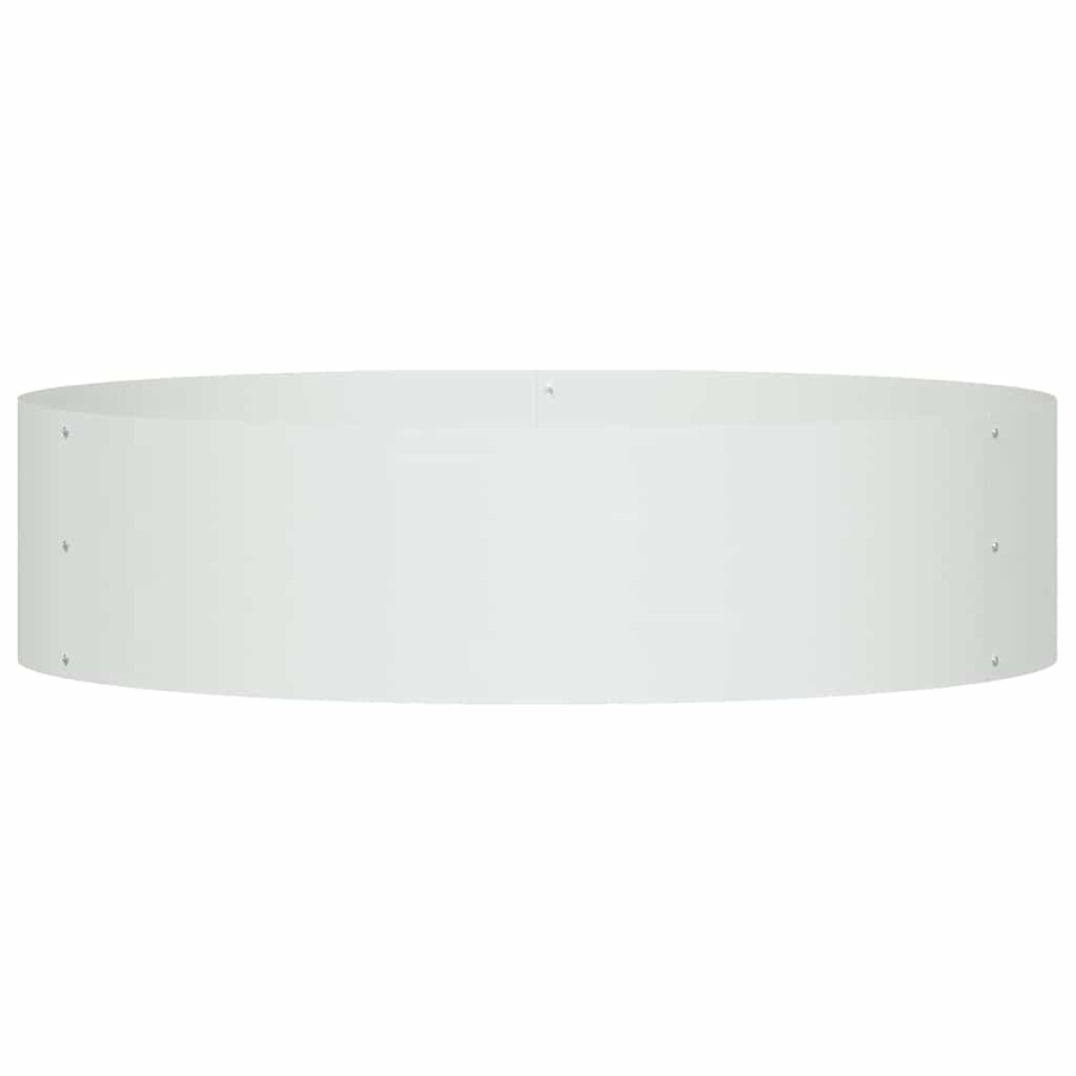 vidaXL Δακτύλιος γλάστρας 5 τμχ. Λευκό 80 x 80 x 20 cm