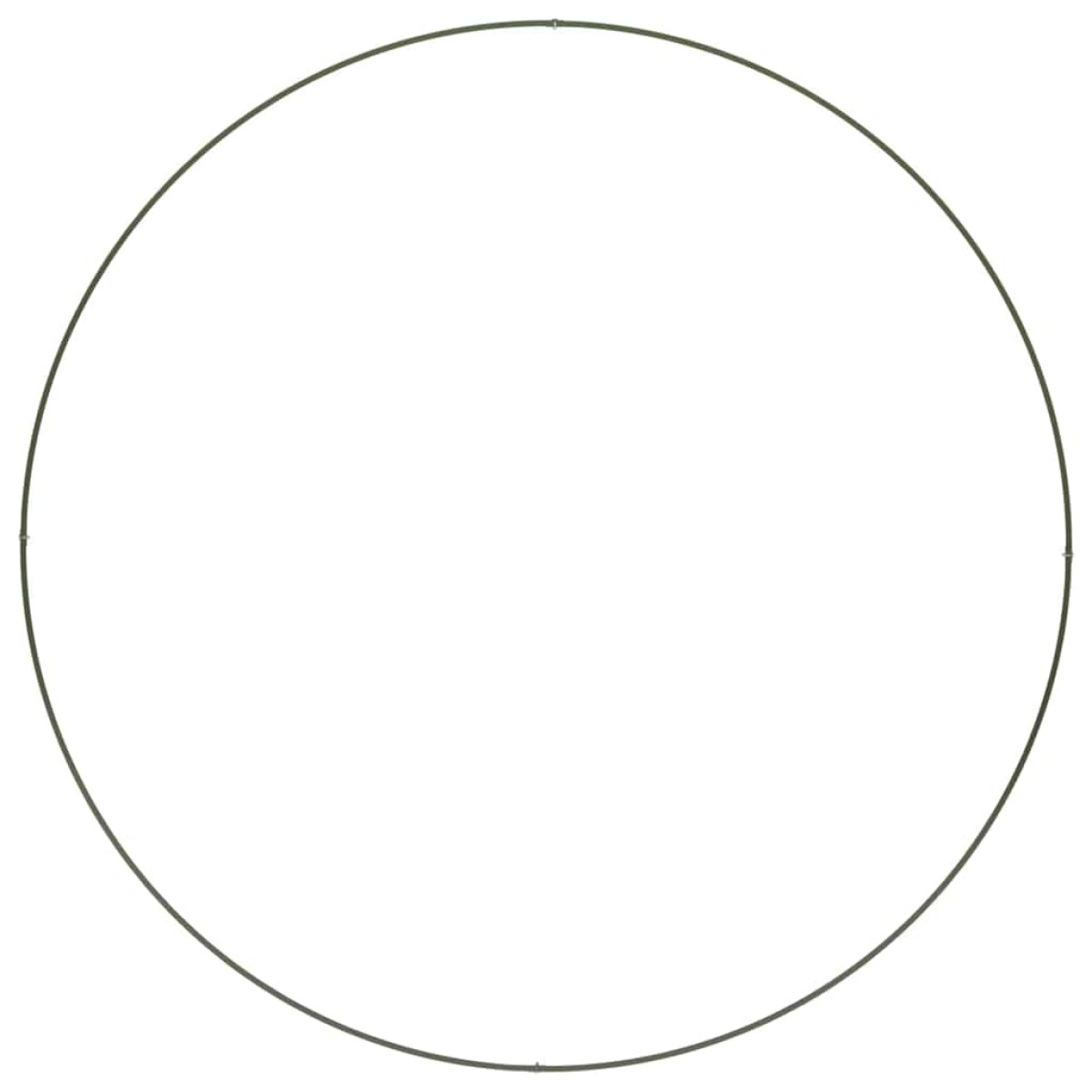 vidaXL Δακτύλιος γλάστρας 5 τμχ. Ελιά Πράσινη 120 x 120 x 20 εκ.