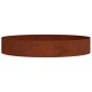 vidaXL Δακτύλιος γλάστρας Σκ rusty 120 x 120 x 20 εκ.