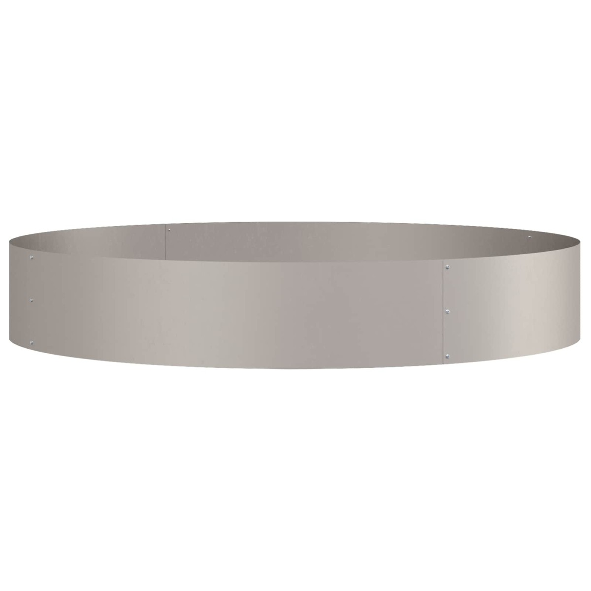vidaXL Δακτύλιος γλάστρας Σκ rusty 120 x 120 x 20 εκ.