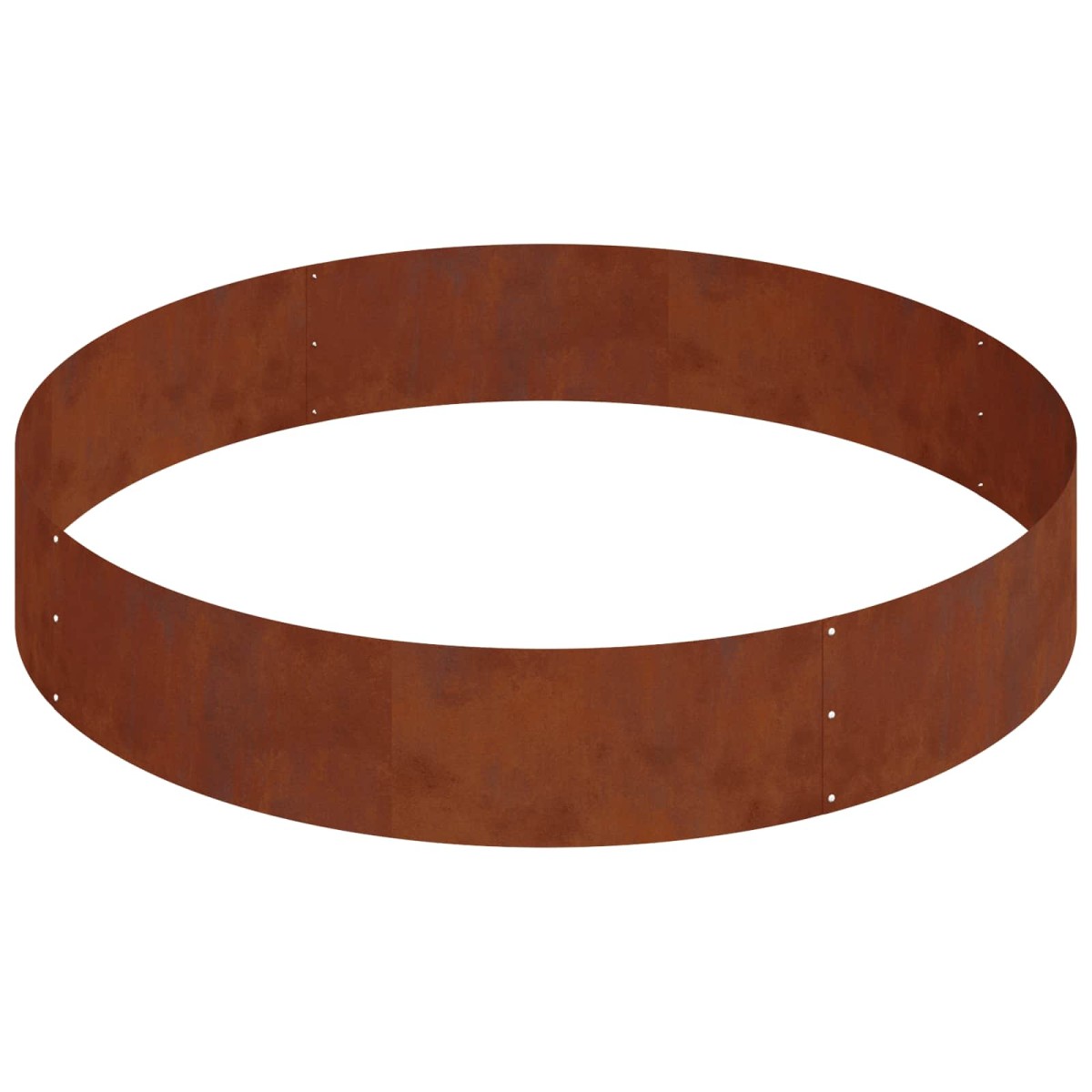 vidaXL Γλάστρα Κήπου Σκ rusty 120 x 120 x 20 εκ.