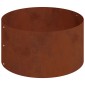 vidaXL Γλάστρα Κήπου Σκ rusty 120 x 120 x 20 εκ.