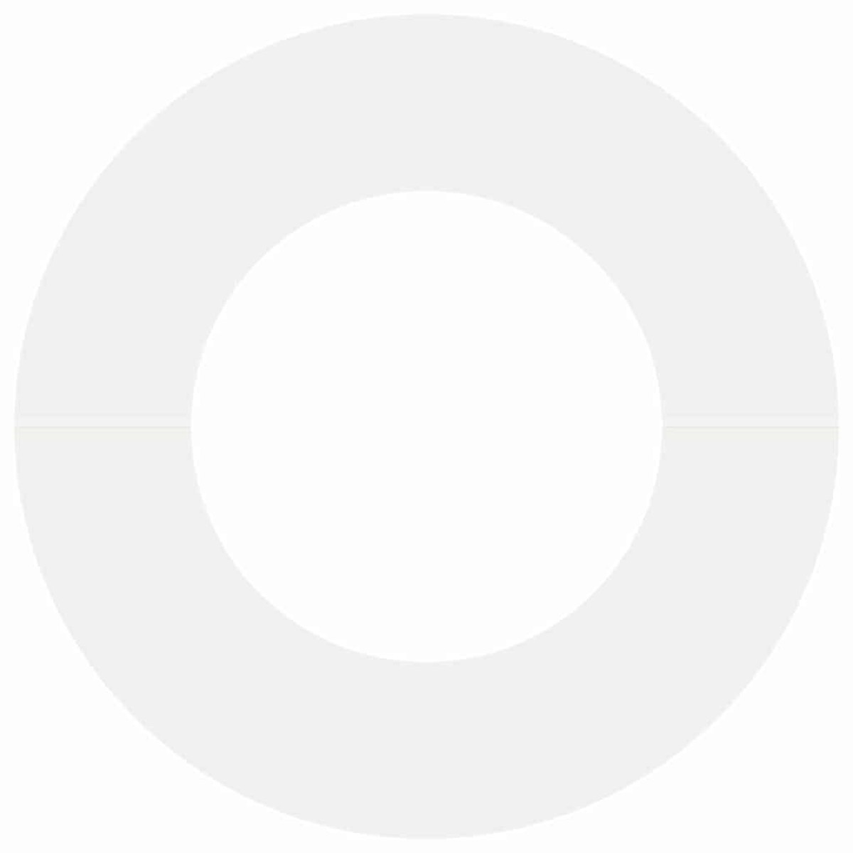 vidaXL κατάλληλο για επίπεδα δαχτυλίδια δέντρου 5 τμχ. Λευκό Ατσάλι