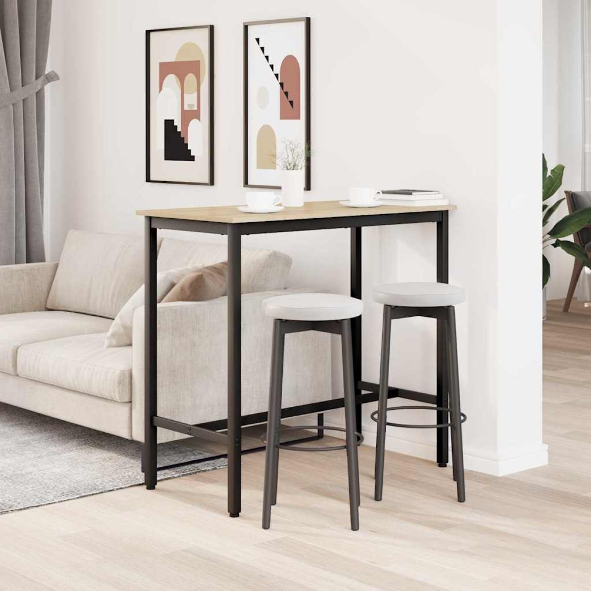 vidaXL τραπέζι Δρύς Sonoma 100 x 50 x 90,5 εκ