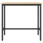 vidaXL τραπέζι Δρύς Sonoma 100 x 50 x 90,5 εκ