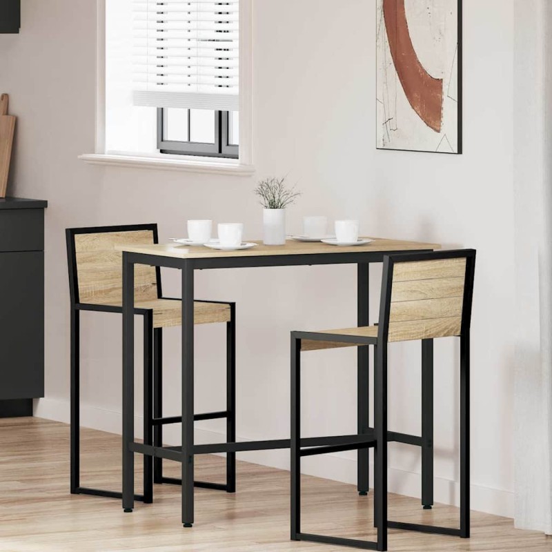 vidaXL τραπέζι Δρύς Sonoma 100 x 50 x 90,5 εκ