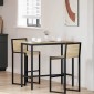 vidaXL τραπέζι Δρύς Sonoma 100 x 50 x 90,5 εκ