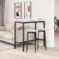 vidaXL τραπέζι Γκρίζο Σονομα 100 x 50 x 90,5 εκ