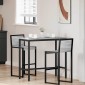 vidaXL τραπέζι Γκρίζο Σονομα 100 x 50 x 90,5 εκ