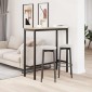 vidaXL τραπέζι Δρύς Sonoma 100 x 40 x 100,5 εκ