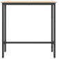 vidaXL τραπέζι Δρύς Sonoma 100 x 40 x 100,5 εκ