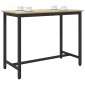 vidaXL τραπέζι Δρύς Sonoma 100 x 50 x 76,5 εκ.