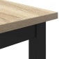 vidaXL τραπέζι Δρύς Sonoma 100 x 50 x 76,5 εκ.
