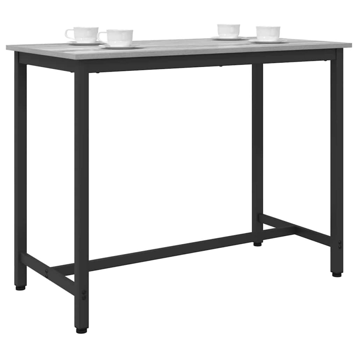 vidaXL τραπέζι Γκρίζο Σονομα 100 x 50 x 76,5 εκ.