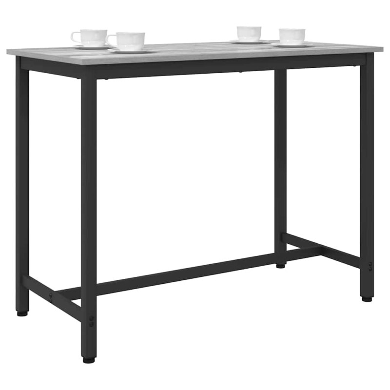 vidaXL τραπέζι Γκρίζο Σονομα 100 x 50 x 76,5 εκ.