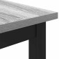 vidaXL τραπέζι Γκρίζο Σονομα 100 x 50 x 76,5 εκ.