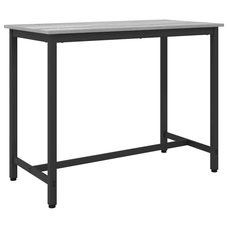 vidaXL τραπέζι Γκρίζο Σονομα 100 x 50 x 76,5 εκ.