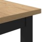 vidaXL τραπέζι Artisan Oak 100 x 50 x 76,5 εκ.