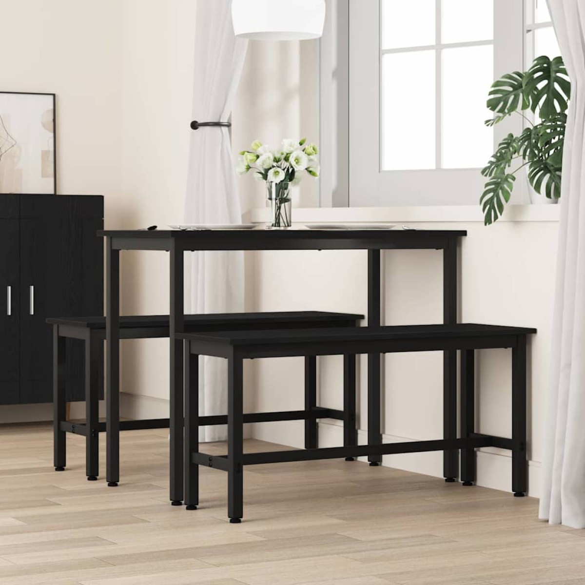 vidaXL Καθιστικό Σαλονιού 100 x 32,5 x 48,5 εκ. 2 τμχ.