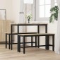 vidaXL Καθιστικό Σαλονιού 100 x 32,5 x 48,5 εκ. 2 τμχ.