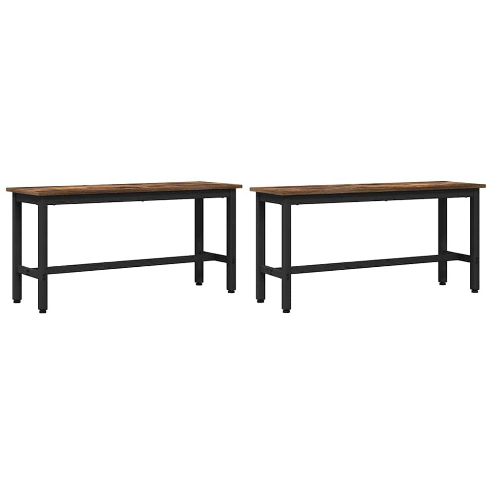 vidaXL Καθιστικό Σαλονιού 100 x 32,5 x 48,5 εκ. 2 τμχ.