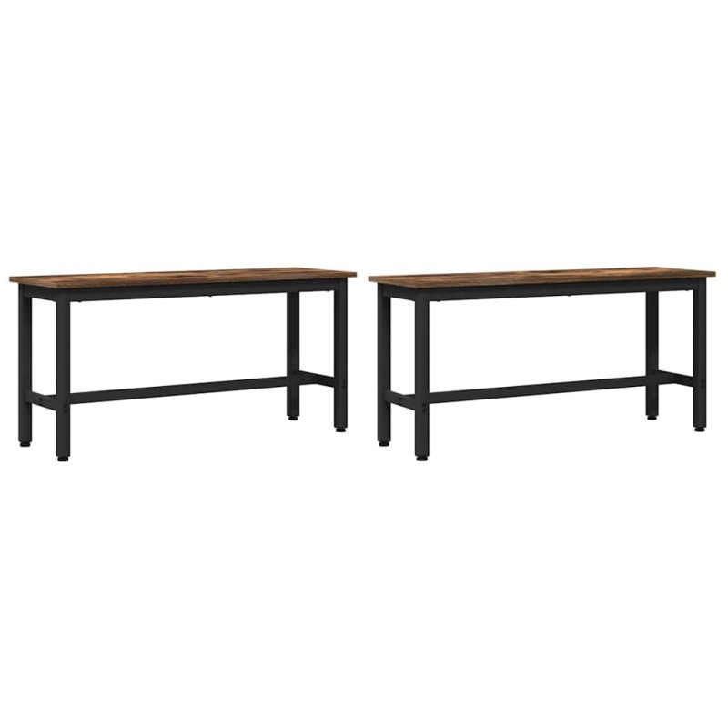 vidaXL Καθιστικό Σαλονιού 100 x 32,5 x 48,5 εκ. 2 τμχ.