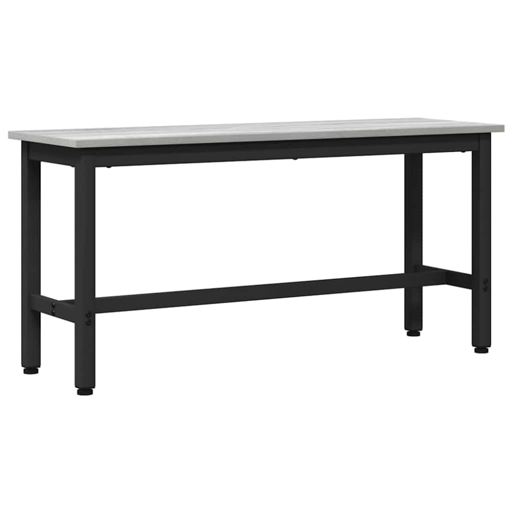 vidaXL Καθιστικό Σαλονιού Γκρίζο Σονομα 100 x 32,5 x 48,5 εκ.