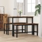 vidaXL Καθιστικό Σαλονιού 100 x 32,5 x 48,5 εκ. 2 τμχ.
