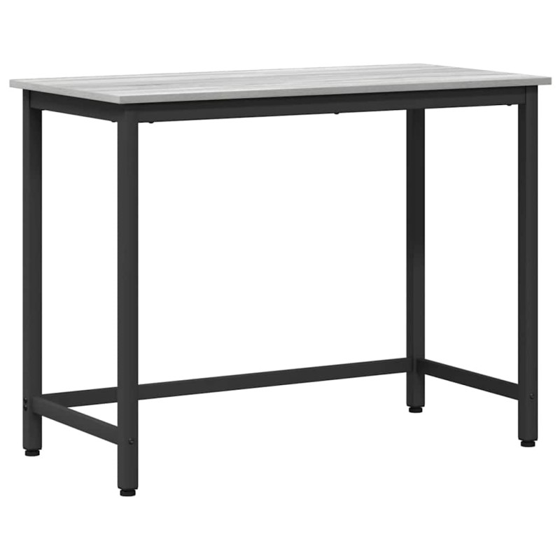 vidaXL τραπέζι Γκρίζο Σονομα 80 x 50 x 76,5 εκ